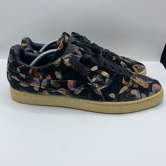 PUMA x House of Hackney Basket Classic Low Velvet Sneakers Men’s 11 - Picture 3 of 8